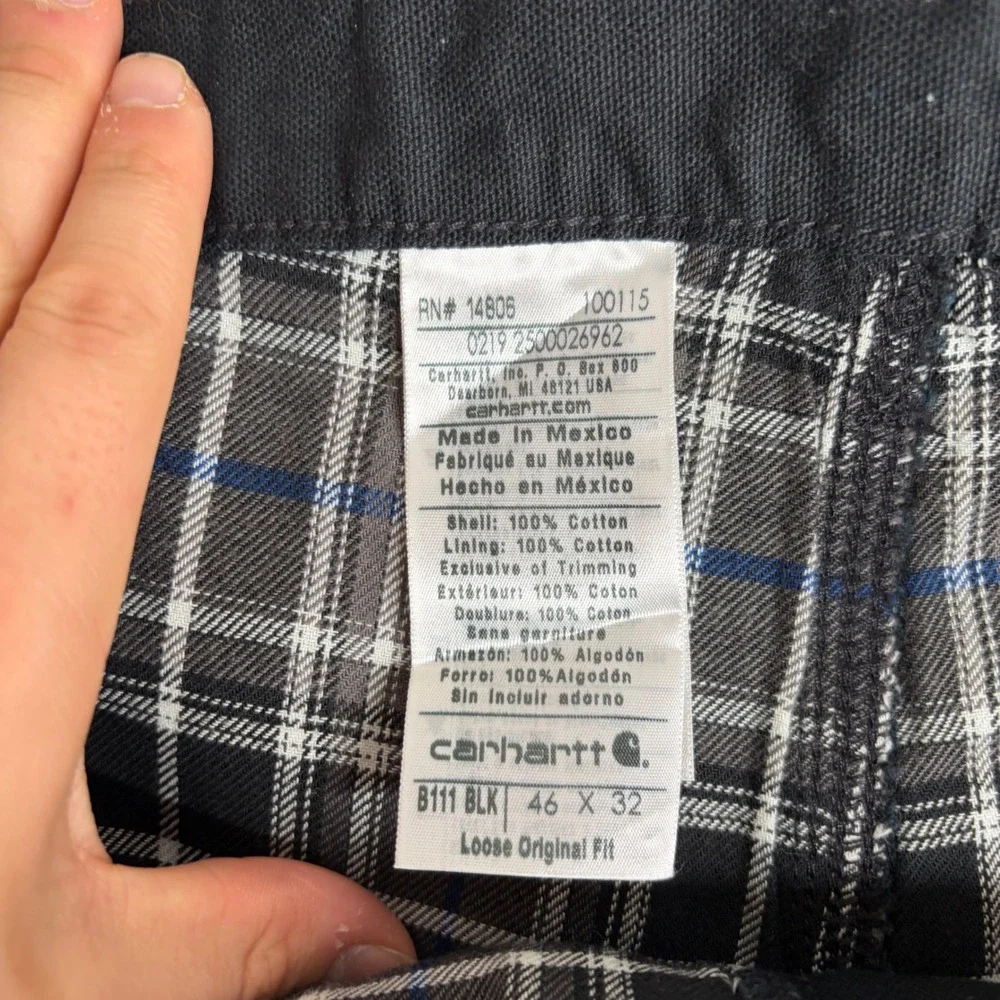 Carhartt b111 blk